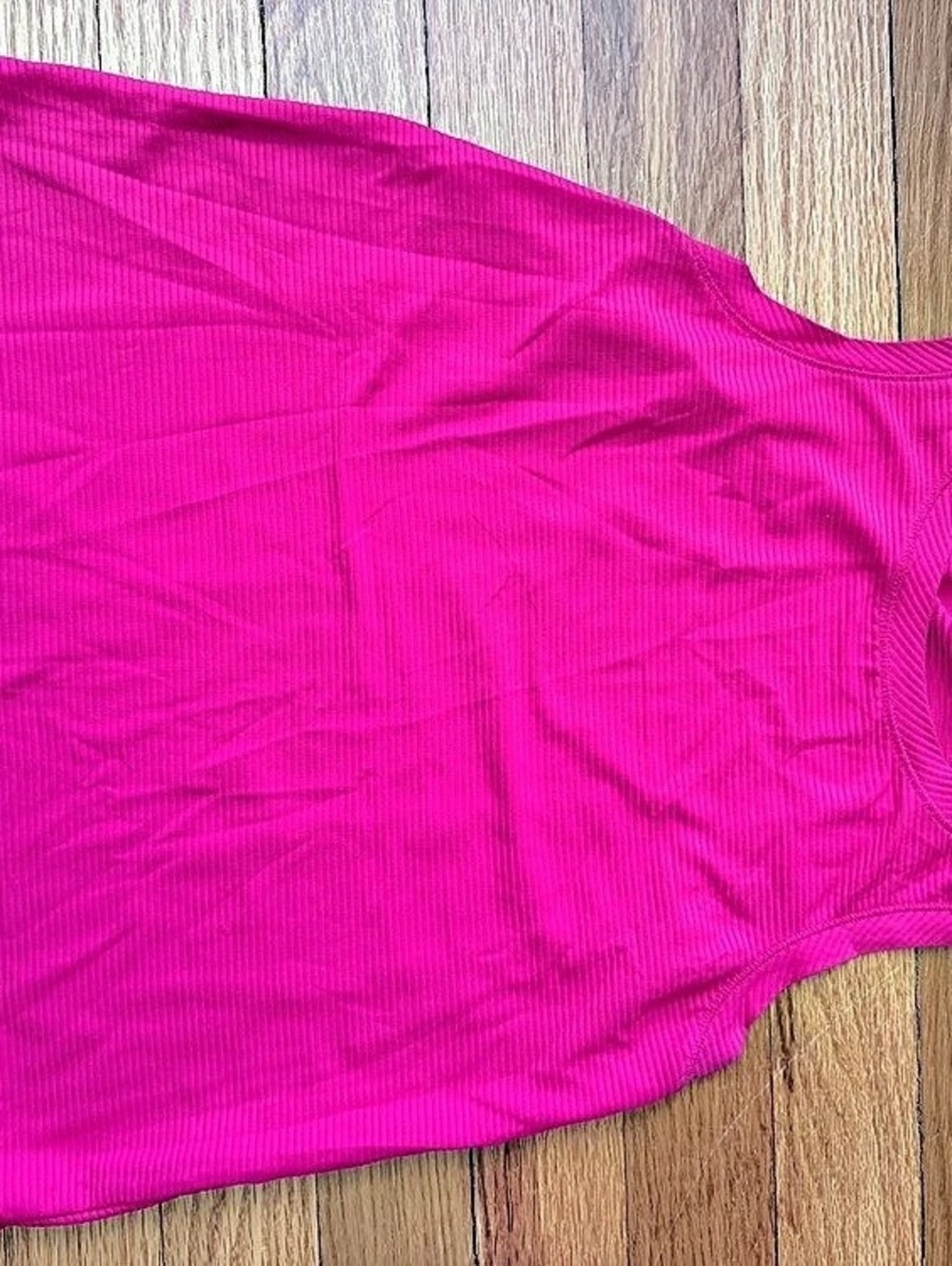 CALIA by Carrie Underwood Ribbed Pink Tank Top Size XS.